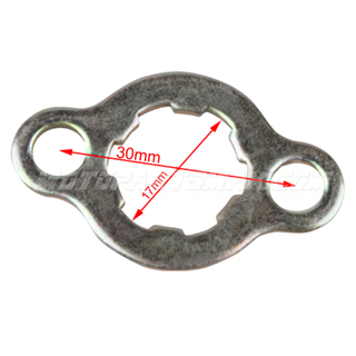 X-PRO<sup></sup> Engine Sprocket Retainer Plate for 50cc 70cc 90cc 110cc 125cc ATV Dirt Bike Go Kart