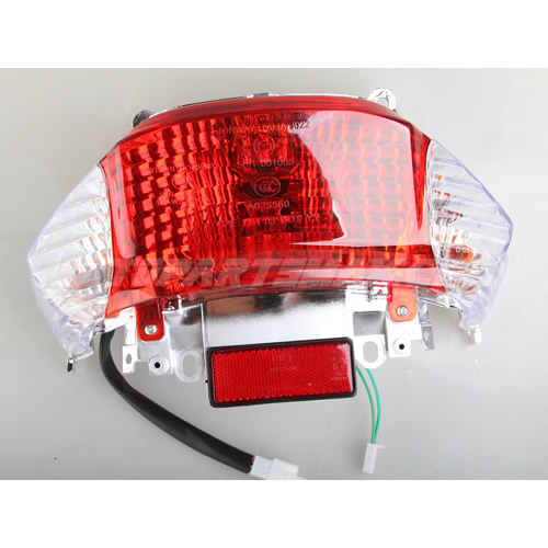 A Tail Lights - X-PRO ® Tail Light Assembly for 50cc Scooter Moped