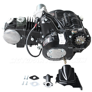 A Engine Assembly - 125cc 4 Stroke ATV Engine Semi-Auto Transmission ...