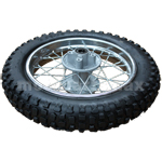 12" Rear Wheel Rim Tire Assembly 12mm Axle for 70cc 90cc 110cc 125cc Dirt Bike