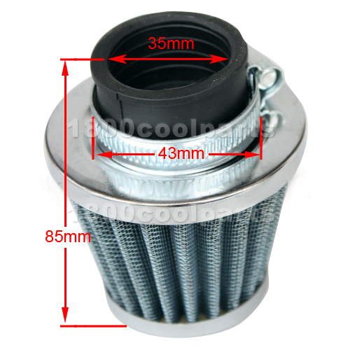 35mm Air Filter Carb 50cc 70cc 90cc 110cc ATV Go Kart XR50 CRF50 Pit