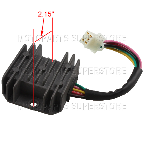 200cc 250cc ATV Dirt Bike Voltage Regulator Rectifier 5 Pins