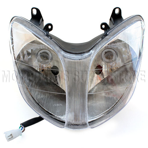 Headlight Head Light 150cc 250cc GY6 Gas Scooter Moped Roketa Jonway