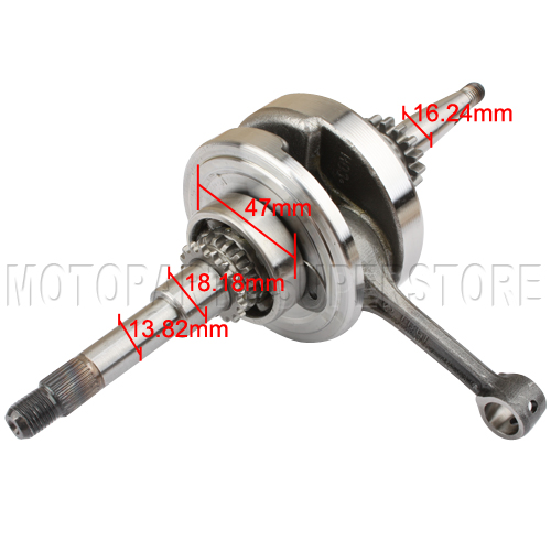 GY6 50cc Moped Scooter CrankShaft Taotao SunL Roketa Baja Parts