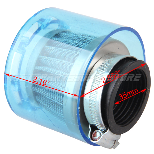 35mm Air Filter 50cc 70cc 90cc 110cc ATVs Four Wheelers Dirt Bike Go