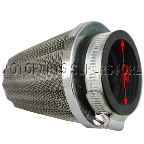 39mm Air Filter for 125cc 150cc 200cc ATV Quad Dirt Bikes 125cc Go 